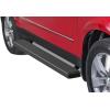 imageAPS Running Boards Nerf Bars Side Steps Step Bars Compatible with Chevy Traverse 20072017 ampamp Buick Enclave 20072009 Exclude Denali Silver Running Board StyleAluminum Black