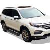 imageAPS Running Boards Nerf Bars Side Steps Step Bars Compatible with Honda Pilot 20162022 Silver Running Board StyleAluminum Black