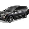 imageAPS Running Boards Nerf Bars Side Steps Step Bars Compatible with Honda Pilot 20162022 Silver Running Board StyleAluminum Black