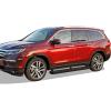 imageAPS Running Boards Nerf Bars Side Steps Step Bars Compatible with Honda Pilot 20162022 Silver Running Board StyleAluminum Black