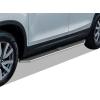 imageAPS Running Boards Nerf Bars Side Steps Step Bars Compatible with Honda Pilot 20162022 Silver Running Board StylePolished