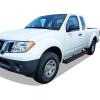 imageAPS Running Boards Nerf Bars Side Steps Step Bars Compatible with Nissan Frontier 20052025 King Cab ampamp Suzuki Equator 20052012 Extra Cab Silver Running Board StyleStainless Steel Black