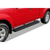 imageAPS Running Boards Nerf Bars Side Steps Step Bars Compatible with Nissan Frontier 20052025 King Cab ampamp Suzuki Equator 20052012 Extra Cab Silver Running Board StyleStainless Steel Black