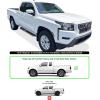 imageAPS Running Boards Nerf Bars Side Steps Step Bars Compatible with Nissan Frontier 20052025 King Cab ampamp Suzuki Equator 20052012 Extra Cab Silver Running Board StylePolished