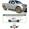 imageAPS Running Boards Nerf Bars Side Steps Step Bars Compatible with Nissan Frontier 20052025 King Cab ampamp Suzuki Equator 20052012 Extra Cab Silver Running Board StyleAluminum Black