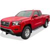 imageAPS Running Boards Nerf Bars Side Steps Step Bars Compatible with Nissan Frontier 20052025 King Cab ampamp Suzuki Equator 20052012 Extra Cab Silver Running Board StylePolished