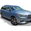 imageAPS Running Boards Nerf Bars Side Steps Step Bars Compatible with Nissan Pathfinder 20132021 Exclude Platinum ampamp Infiniti QX60 20132016 Silver Running Board StyleAluminum Black