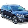 imageAPS Running Boards Nerf Bars Side Steps Step Bars Compatible with Nissan Pathfinder 20132021 Exclude Platinum ampamp Infiniti QX60 20132016 Silver Running Board StyleAluminum Black