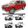 imageAPS Running Boards Nerf Bars Side Steps Step Bars Compatible with Toyota 4Runner 20102016 Trail ampamp 1724 TRD OffRoad ampamp 20142024 SR5 Silver Running Board StyleStainless Steel Black