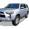 imageAPS Running Boards Nerf Bars Side Steps Step Bars Compatible with Toyota 4Runner 20102016 Trail ampamp 1724 TRD OffRoad ampamp 20142024 SR5 Silver Running Board StyleStainless Steel Black