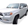 imageAPS Running Boards Side Bars Side Steps Compatible with Toyota 4Runner 20102013 SR5 ampamp 1024 Limited ampamp 1924 Nightshade Edition Silver Running BoardAluminum Black