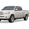 imageAPS Running Boards Side Bars Side Steps Step Bars Compatible with Toyota Tundra 20042006 Double Cab Black Powder Coated Running Board StyleAluminum Black