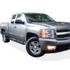 imageAPS Running Boards Style Compatible with Chevy Silverado GMC Sierra 1500 2500 19992006 Extended Cab ampamp 2500 HD 3500 ampamp 07 Classic 0106 Nerf Bars Side Steps Side BarsBlack
