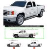 imageAPS Running Boards Style Compatible with Chevy Silverado GMC Sierra 1500 2500 19992006 Extended Cab ampamp 2500 HD 3500 ampamp 07 Classic 0106 Nerf Bars Side Steps Side BarsStainless Steel Polished