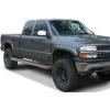 imageAPS Running Boards Style Compatible with Chevy Silverado GMC Sierra 1500 2500 19992006 Extended Cab ampamp 2500 HD 3500 ampamp 07 Classic 0106 Nerf Bars Side Steps Side BarsAluminum Silver