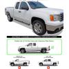 imageAPS Running Boards Style Compatible with Chevy Silverado GMC Sierra 1500 2500 19992006 Extended Cab ampamp 2500 HD 3500 ampamp 07 Classic 0106 Nerf Bars Side Steps Side BarsSilver