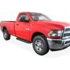 imageAPS Running Boards Style Compatible with Dodge Ram 1500 20092018 Regular Cab ampamp Ram 2500 3500 20102024 Nerf Bars Side Steps Side BarsAluminum Black