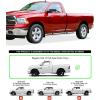 imageAPS Running Boards Style Compatible with Dodge Ram 1500 20092018 Regular Cab ampamp Ram 2500 3500 20102024 Nerf Bars Side Steps Side BarsSilver