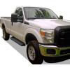 imageAPS Running Boards Style Compatible with Ford F250 F350 Super Duty 19992016 Regular Cab Nerf Bars Side Steps Side BarsAluminum Black