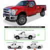 imageAPS Running Boards Style Compatible with Ford F250 F350 Super Duty 19992016 Regular Cab Nerf Bars Side Steps Side BarsPolished