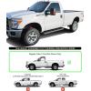 imageAPS Running Boards Style Compatible with Ford F250 F350 Super Duty 19992016 Regular Cab Nerf Bars Side Steps Side BarsSilver