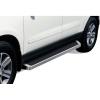 imageAPS Running Boards Nerf Bars Side Steps Step Bars Compatible with Chevy Traverse 20072017 ampamp Buick Enclave 20072009 Exclude Denali Silver Running Board StyleAluminum Silver