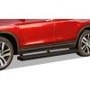 imageAPS Running Boards Nerf Bars Side Steps Step Bars Compatible with Honda Pilot 20162022 Silver Running Board StyleAluminum Black