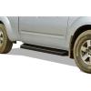 imageAPS Running Boards Nerf Bars Side Steps Step Bars Compatible with Nissan Frontier 20052025 King Cab ampamp Suzuki Equator 20052012 Extra Cab Silver Running Board StyleAluminum Black