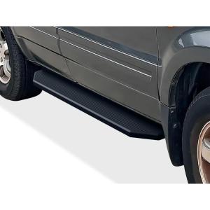 imageAPS Running Boards 5 inches Matte Black Compatible with Honda Pilot 20032008 ampamp Acura MDX 0206 Side Steps Side BarsBlack