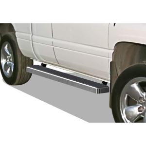 imageAPS Running Boards Nerf Bars Side Steps Step Bars Compatible with Dodge Ram 1500 19942001 Club Cab ampamp Ram 2500 3500 19942002 Exclude 02 Body Style Sold in 01 Black Running Board StyleStainless Steel Polished