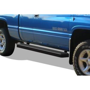 imageAPS Running Boards Nerf Bars Side Steps Step Bars Compatible with Dodge Ram 1500 19942001 Club Cab ampamp Ram 2500 3500 19942002 Exclude 02 Body Style Sold in 01 Black Running Board StyleBlack