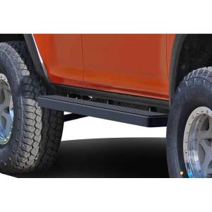 imageAPS Running Boards Side Bars Side Steps Compatible with Toyota 4Runner 20102013 SR5 ampamp 1024 Limited ampamp 1924 Nightshade Edition Silver Running BoardStainless Steel Black