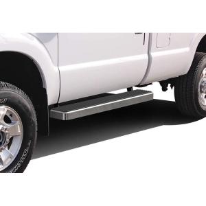 imageAPS Running Boards Style Compatible with Ford F250 F350 Super Duty 19992016 Regular Cab Nerf Bars Side Steps Side BarsAluminum Silver