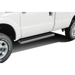 imageAPS Running Boards Style Compatible with Ford F250 F350 Super Duty 19992016 Regular Cab Nerf Bars Side Steps Side BarsStainless Steel Polished