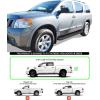 imageAPS Running Boards Nerf Bars Side Steps Step Bars Compatible with Nissan Titan 20042015 ampamp 20172025 Crew Cab ampamp Titan XD 1625 Black Powder Coated Running Board StyleAluminum Black