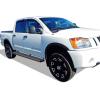 imageAPS Running Boards Nerf Bars Side Steps Step Bars Compatible with Nissan Titan 20042015 ampamp 20172025 Crew Cab ampamp Titan XD 1625 Black Powder Coated Running Board StyleStainless Steel Black