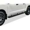 imageAPS Running Boards Nerf Bars Side Steps Step Bars Compatible with Nissan Titan 20042015 ampamp 20172025 Crew Cab ampamp Titan XD 1625 Black Powder Coated Running Board StyleAluminum Black