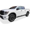 imageAPS Running Boards Nerf Bars Side Steps Step Bars Compatible with Nissan Titan 20042015 ampamp 20172025 Crew Cab ampamp Titan XD 1625 Black Powder Coated Running Board StyleAluminum Black