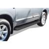 imageAPS Running Boards Nerf Bars Side Steps Step Bars Compatible with Nissan Titan 20042015 ampamp 20172025 Crew Cab ampamp Titan XD 1625 Black Powder Coated Running Board StyleAluminum Black