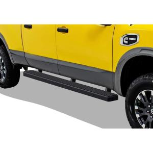 imageAPS Running Boards Nerf Bars Side Steps Step Bars Compatible with Nissan Titan 20042015 ampamp 20172025 Crew Cab ampamp Titan XD 1625 Black Powder Coated Running Board StyleStainless Steel Black