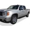 imageAPS 6inch Black Flat Style Running Boards Side Bars Side Steps Compatible with Chevy Silverado GMC Sierra 1500 2500 3500 20012006 Crew Cab ampamp Classic 07