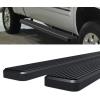 imageAPS Black Running Boards Style Compatible with Chevy Silverado GMC Sierra 1500 2500 3500 20012006 Crew Cab ampamp Classic 07 Side Steps Side Bars 6in WideBlack