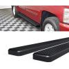 imageAPS Black Running Boards Style Compatible with Chevy Silverado GMC Sierra 1500 2500 3500 20012006 Crew Cab ampamp Classic 07 Side Steps Side Bars 6in WideBlack