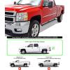 imageAPS Black Running Boards Style Compatible with Chevy Silverado GMC Sierra 1500 2500 3500 20012006 Crew Cab ampamp Classic 07 Side Steps Side Bars 6in WideStainless Steel Polished