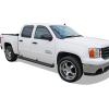 imageAPS Black Running Boards Style Compatible with Chevy Silverado GMC Sierra 1500 2500 3500 20012006 Crew Cab ampamp Classic 07 Side Steps Side Bars 6in WideStainless Steel Black