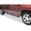 imageAPS Black Running Boards Style Compatible with Chevy Silverado GMC Sierra 1500 2500 3500 20012006 Crew Cab ampamp Classic 07 Side Steps Side Bars 6in WideSilver