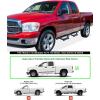 imageAPS Drop Steps Running Boards Compatible with Dodge Ram 1500 20022008 Crew Cab ampamp 25003500 20032009  Excl Daytona Rumble Bee and SRT10  Stainless Steel Side Steps  5Year Warranty