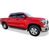 imageAPS 6inch Black Powder Coated Flat Style Running Boards Nerf Bars Side Steps Compatible with Toyota Tundra 20072021 CrewMax