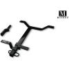 imageAPS Class 1 Tow Trailer Hitch Rear Receiver Towing Hitch Combo with Cover Kit Hitch Cover Included OE Style 125 Inches Receiver Tube Compatible with 19982008 Forester