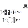imageMagnus Assembly Class 1 Trailer Hitch 125 Inches Receiver Tube Towing Hitch Compatible with 20022008 Maxima ampamp 20022006 Altima